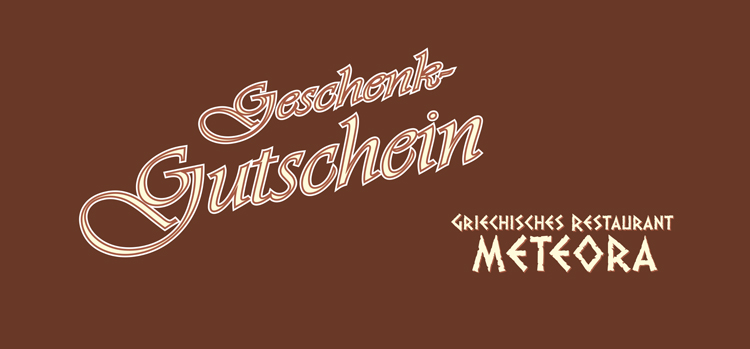 Ansicht Geschenkgutschein